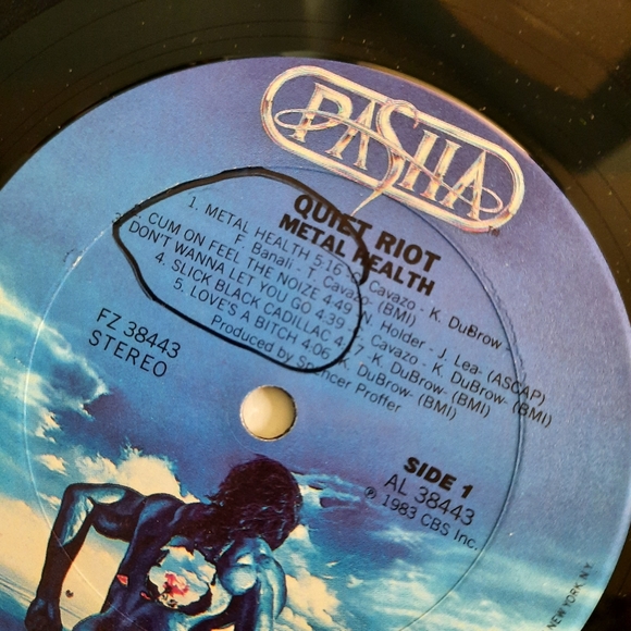Quiet Riot- Mental Health, Vinyl LP 1983 - Picture 8 of 8